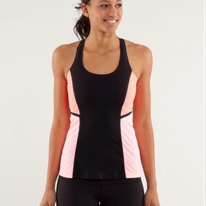 Lululemon Cool Racerback Tank Top Surf Bonded